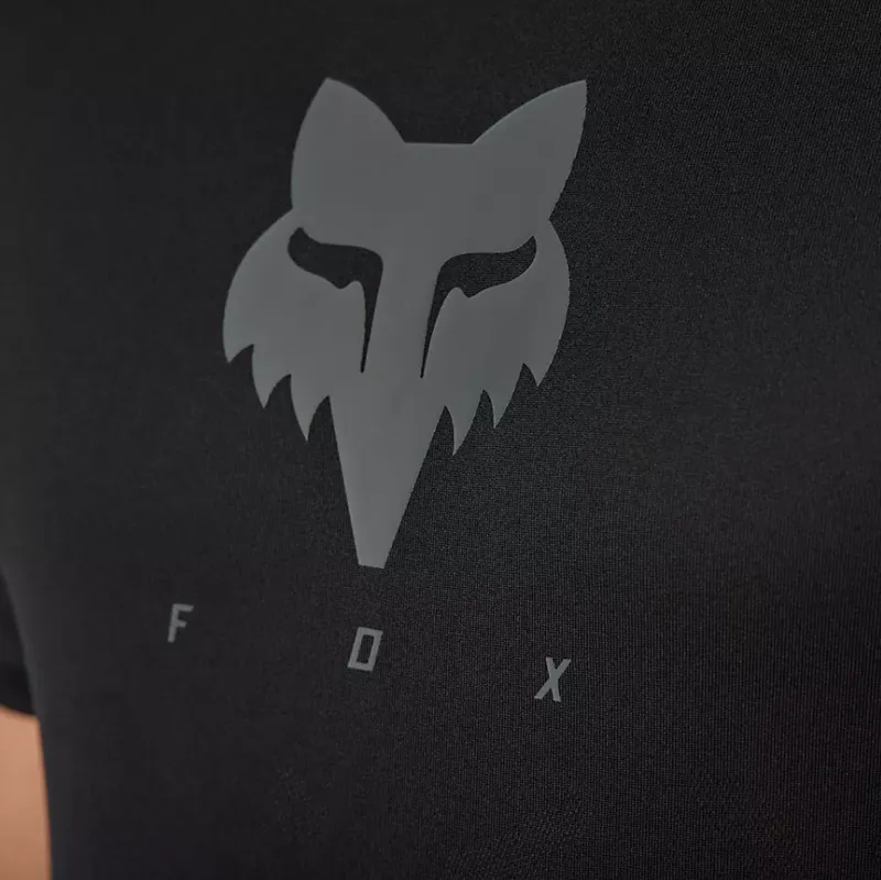 Fox Racing Ranger Tru Dri Short Sleeve Jersey in Black-3